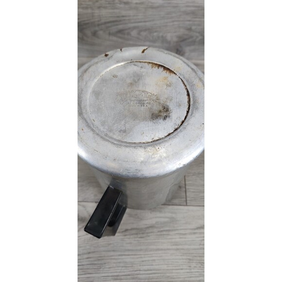 Vtg  Comet The Popular Aluminum 5 - 9 Cup Percolator Stovetop Coffee Maker - Picture 11 of 11